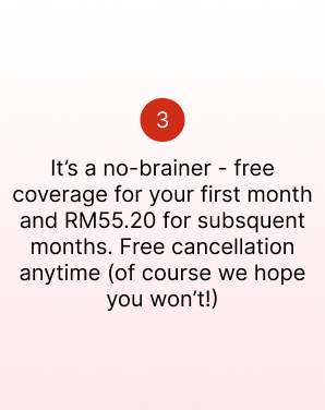 Reason 3: First month free with free cancellation anytime